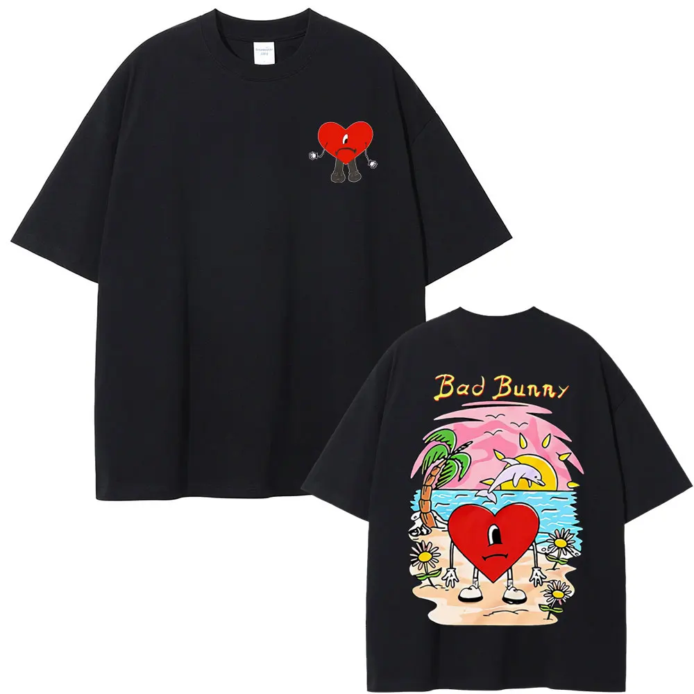 

Bad Bunny T-Shirt Un Verano Sin Ti Graphic Print, Fashion Oversized Streetwear Unisex High Quality Cotton Tee