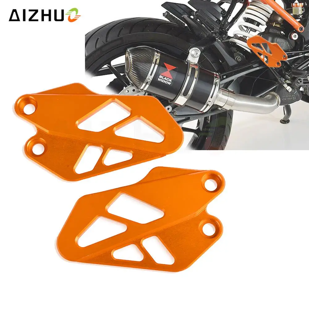 

Motorcycle Accessories FOR 125 250 390 2017 2018 2019 Foot Peg Protector Heel Protective Brake cylinder Cover Guard 125 250 390