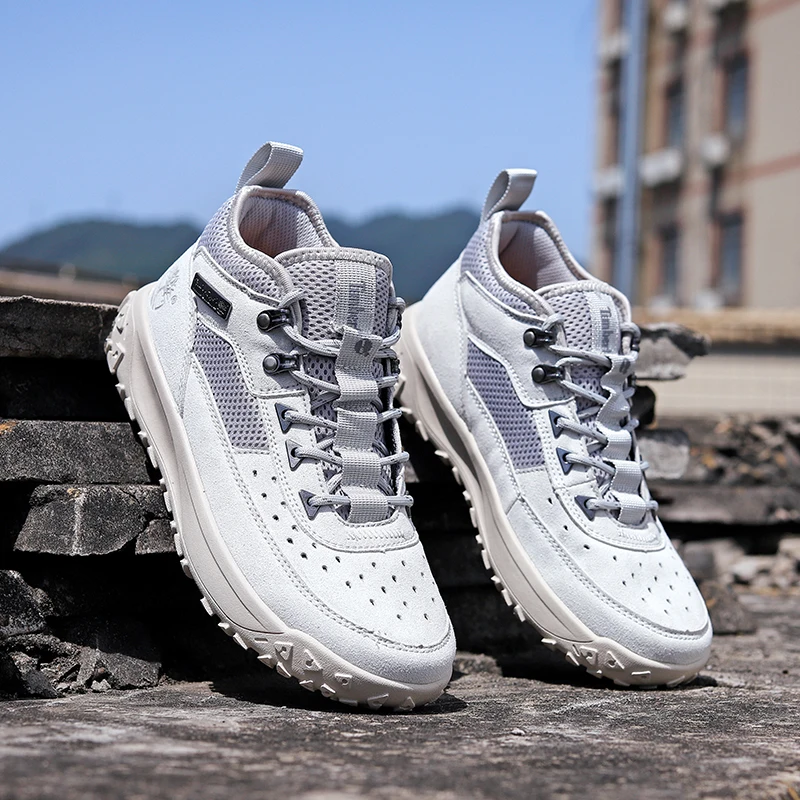 

2026 Autumn High-quality Mens Casual Shoes Versatile Trendy Outdoor Wear-resistant Hiking Shoes Lightweight Soft Sports Shoes