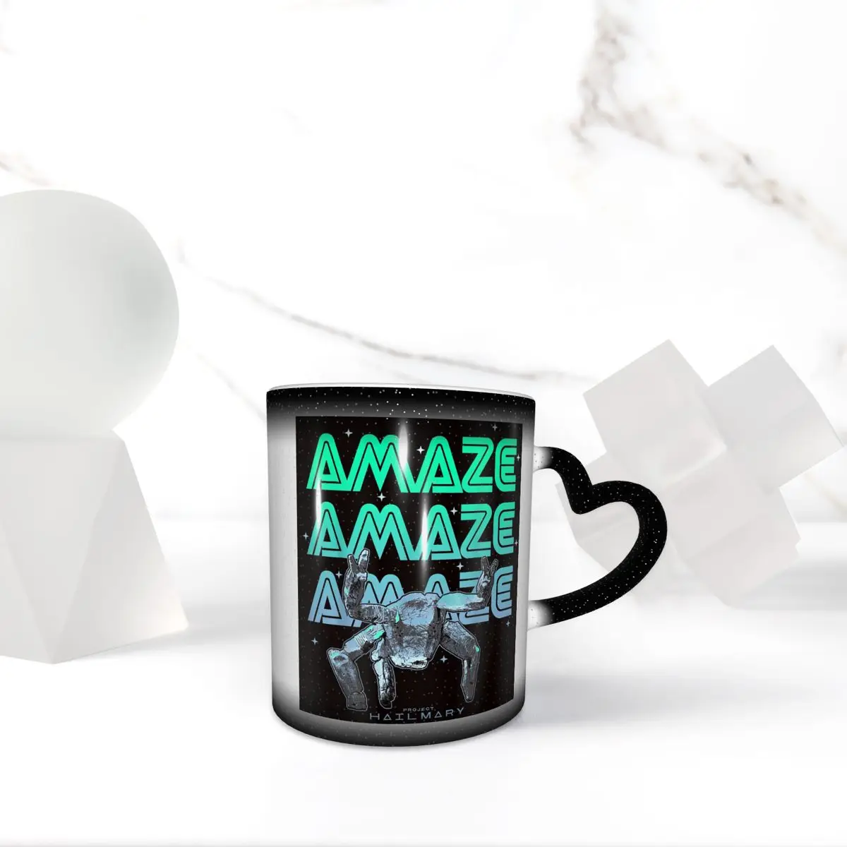 Movie Project Hail Mary Mug Funny Ceramic Coffee Cups Tea Mugs Milk Cup Drinkware Gift for Woman Man