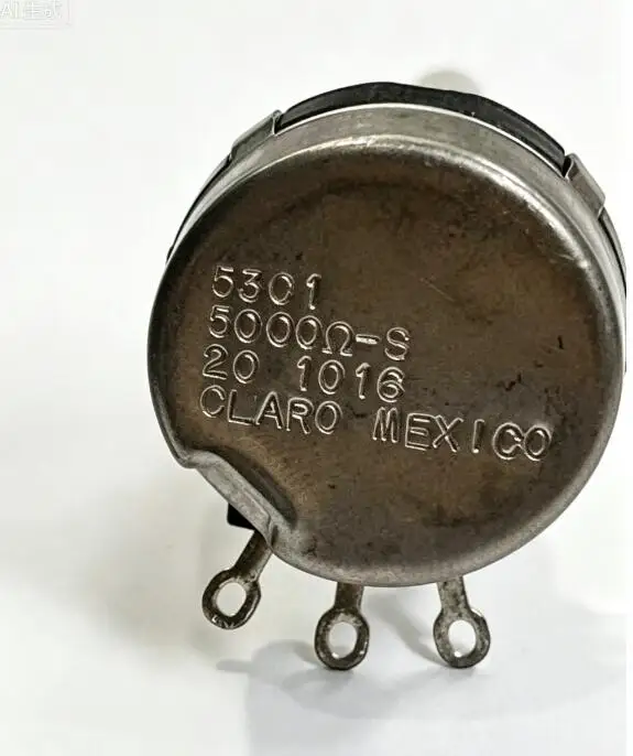 CLARO 53C1 5000 ohm Single-turn potentiometer with a handle length of 50MM