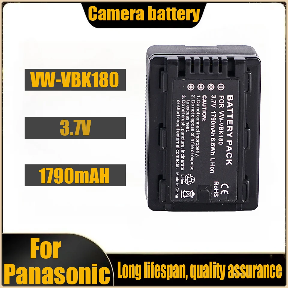 Аккумулятор для камеры VW-VBK180 для Panasonic HDC-SD60 TM55 HS60 TM60 H85 T50 S50