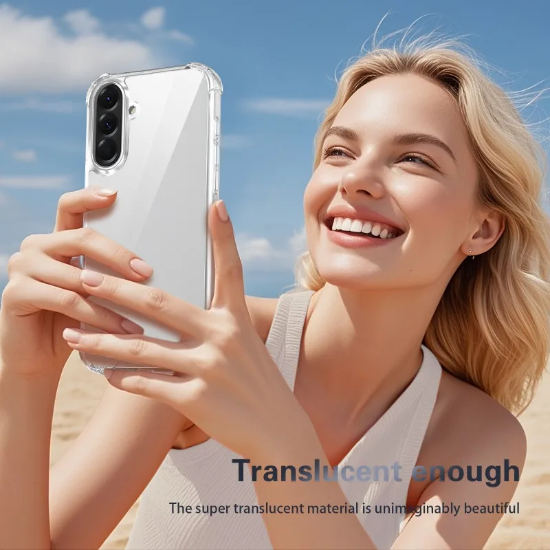 Hartschalenhülle für Samsung Galaxy A56 A55 A57 A37 A36 A35 A26 A17 A07 A06 A16 A15 5G Handyhülle Acryl Transparente Rückseite – Detail 12