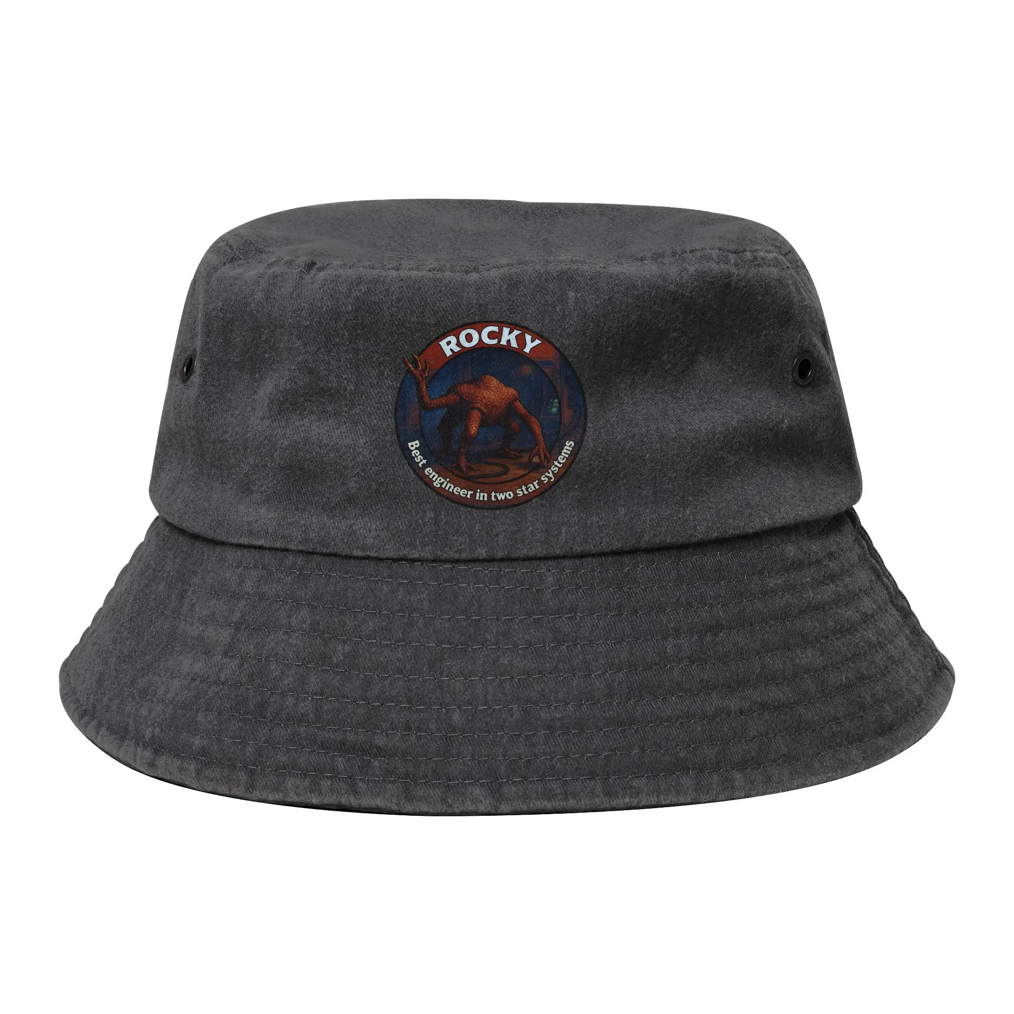 Unisex Distressed Cotton Bucket Hats Project Hail Mary Rocky Spring Headwear Vacation Fishing Fisherman Hat Panamka Dropshipping
