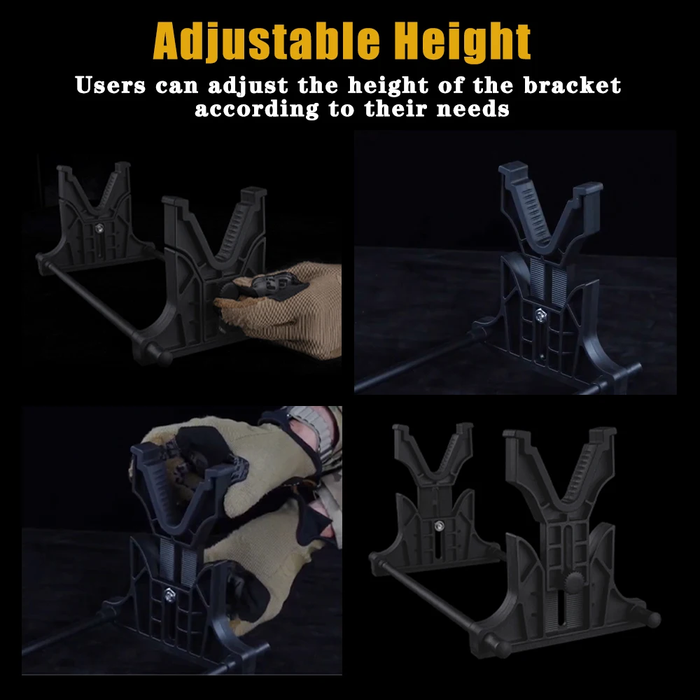 Hunting Airsoft Display Stand for Gun Protection, Cleaning, Maintenance Decorative & Exhibition/Tactical Rifles Placing Bracket