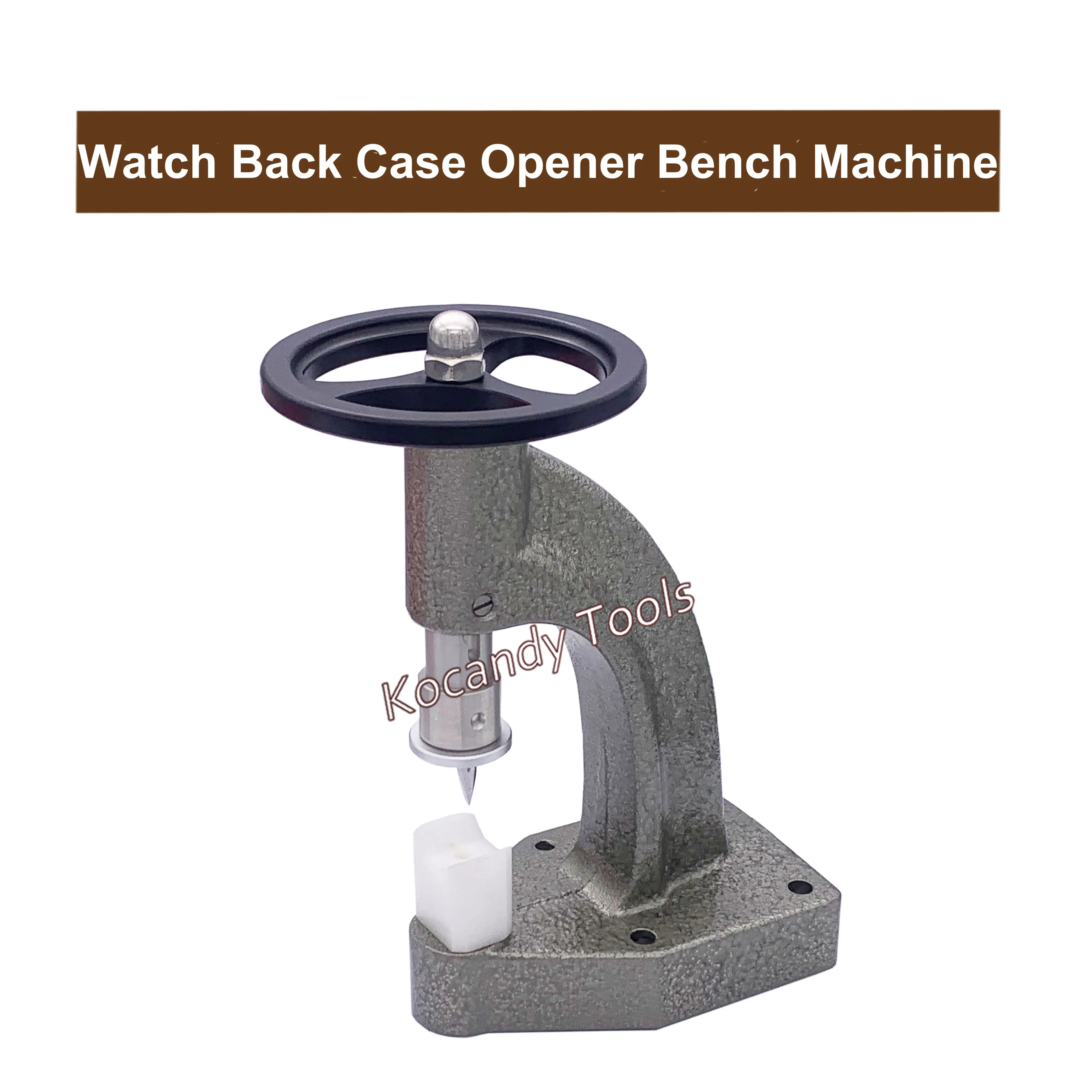 ที่เปิดฝานาฬิกาหมุนล้อมือพร้อมใบมีดเปิดสองใบเครื่องมือซ่อมนาฬิกาสําหรับช่างซ่อมนาฬิกา