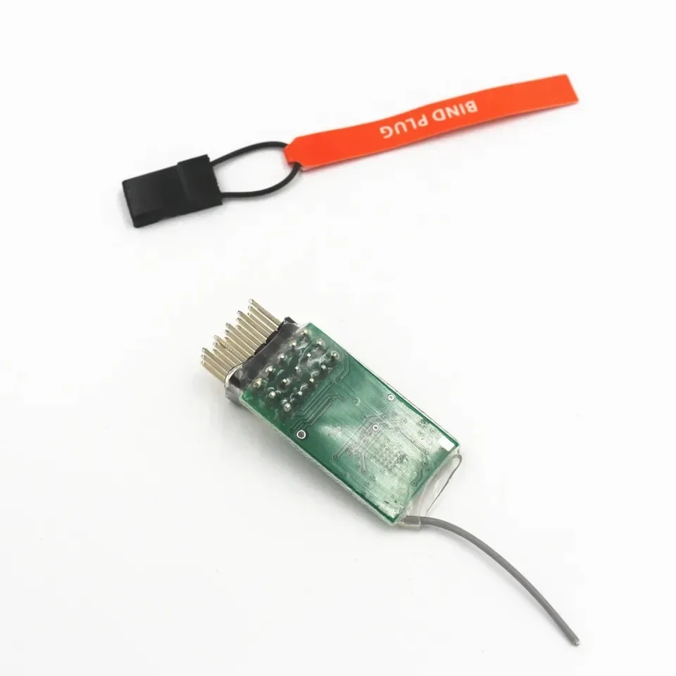 4100E 2.4GHz Receiver 4Ch DSM2 MICRO FULL RANGE +800m 4100x RC Airplane For Transmitter JR/SPEKTRUM