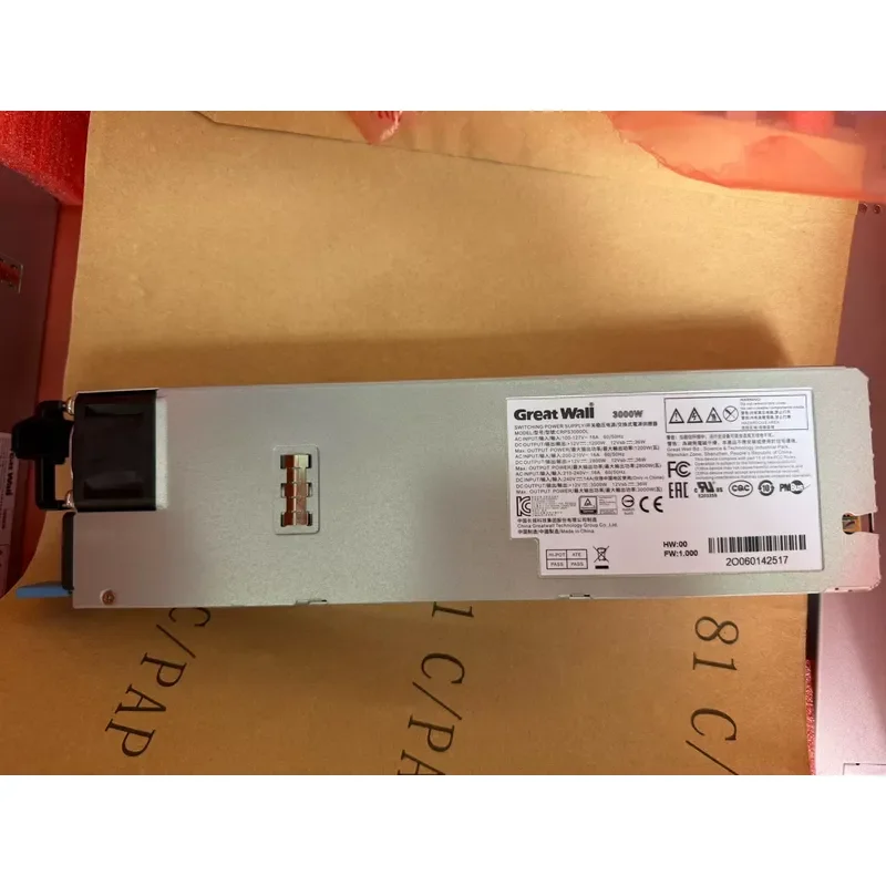 for New Great Wall CRPS3000DL Wave AI Server CRPS Power Supply
