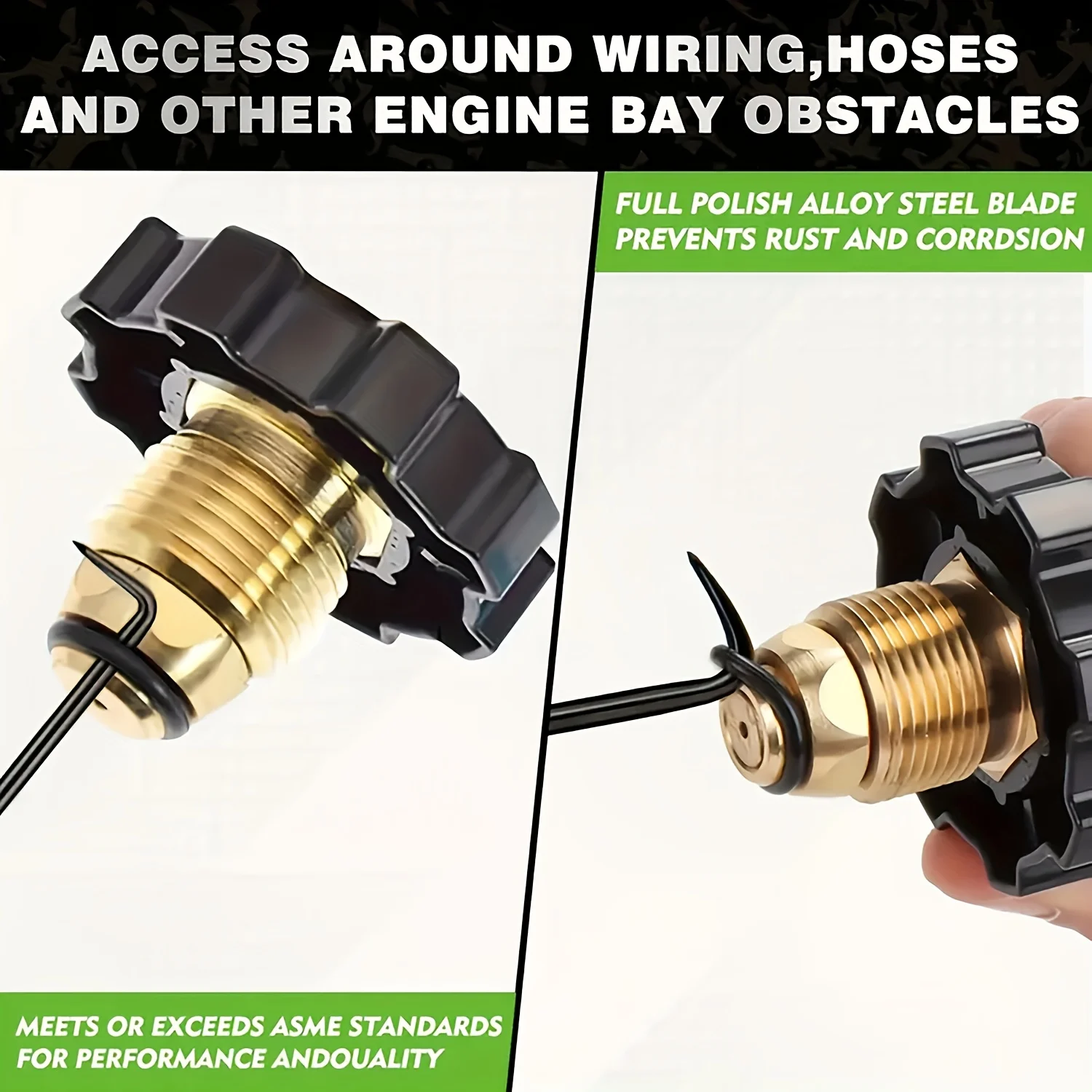10 قطع من أدوات صيانة السيارات، خطاف ختم الزيت، خطاف إزالة الختم، أدوات إصلاح السيارات، خطاف ختم الزيت