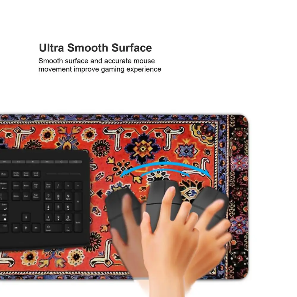 Persian Mouse Pad Large Xxl Big Office Carpet Mouse Mats Gamer Rug Desk Accessories Computer Table Pads Company Speed Extended