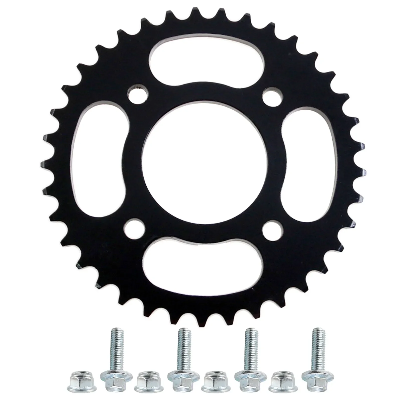 TDPRO 420 Chain 37T 58MM Rear Sprocket for CRF50 KX65 110cc 125cc TTR SSR SDG Dirt Pit Bike ATV Go Kart Drift Trike Buggy