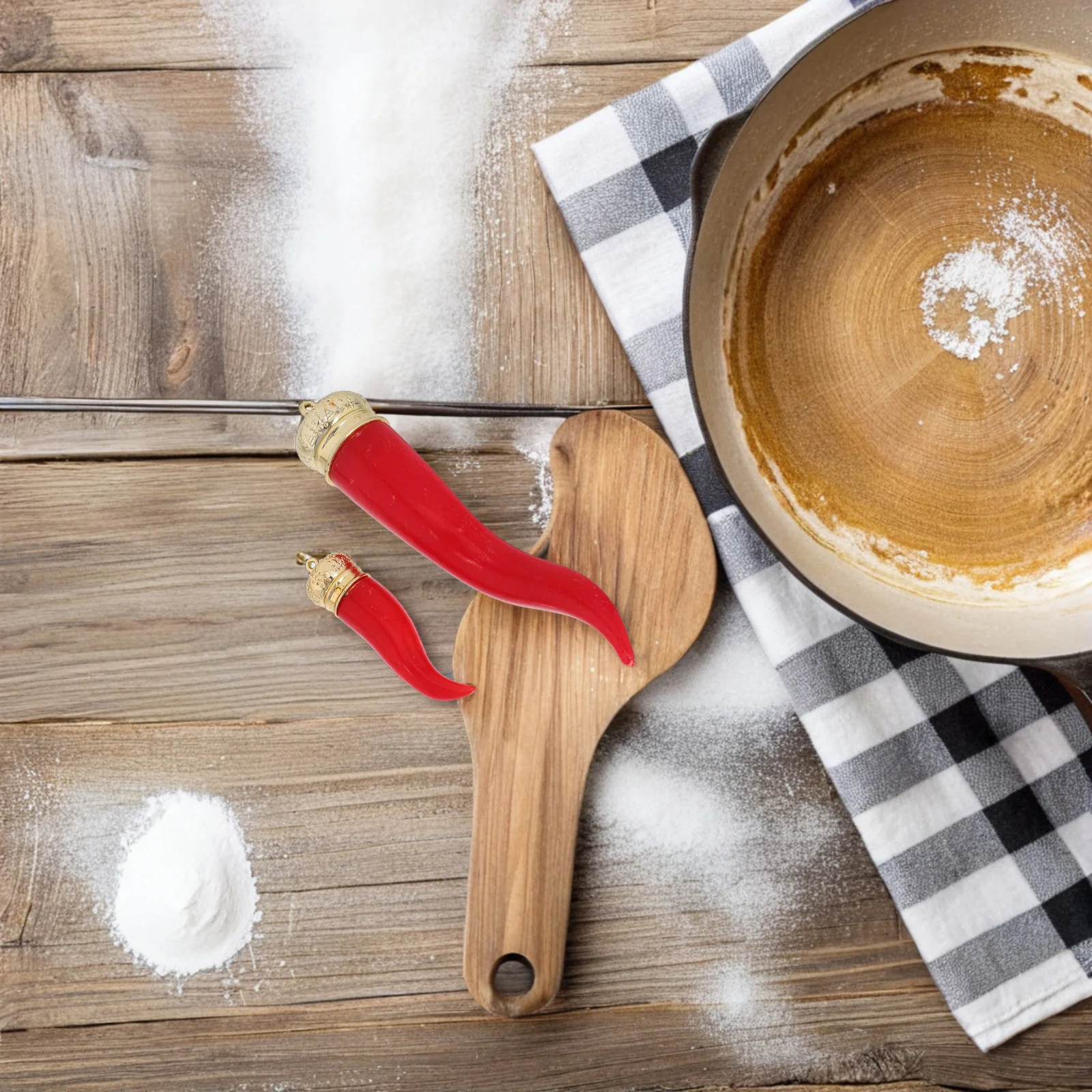 

12Pcs Artificial Chili String Realistic Vegetable Decor for Kitchen Living Room Festive Photography Accessory Vegetable Decor