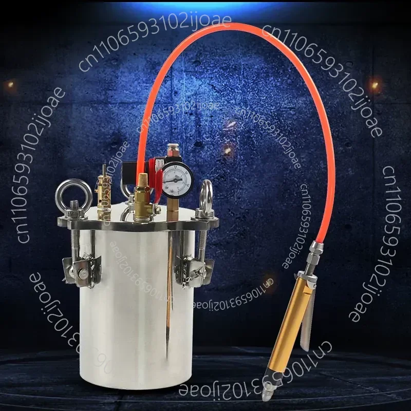 Basic Dispensing Machine Kit: Manual Dispensing, Pneumatic Tools, High-Flow Dispensing Machine, Stainless Steel Pressure Tank