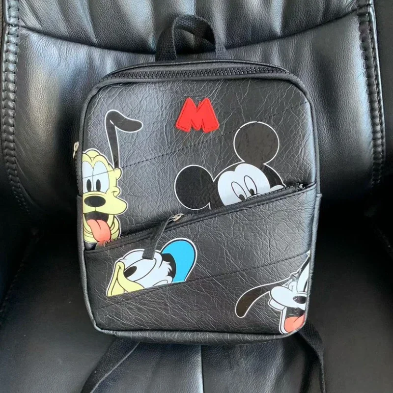 

Новый детский рюкзак с рисунком Минни и Микки Мауса Диснея, мини-школьный рюкзак для девочек и мальчиков, милая сумка на плечо