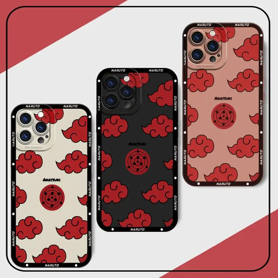 Funda Protectora de TPU para Teléfono Apple iPhone 17 Pro Max 12 Plus Air 8 7 14 SR 15 Pro XS 13 11 16 Anime Japonés N-arutoS