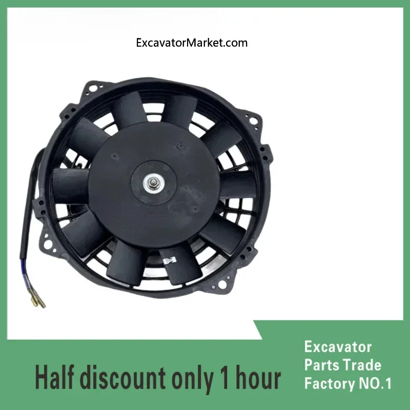 

For Caterpillar CAT301.7 302 303CR 304 305.5 Air Conditioning Radiator Electronic Fan Excavator Accessoriesexcavator Parts