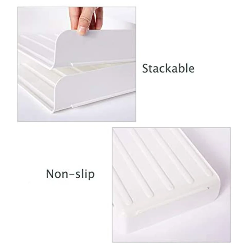 3 Tier Stackable Desktop Document Letter Tray Organizer Accessories Paper Tray,A4 Filing Trays, Office Desk File Rack