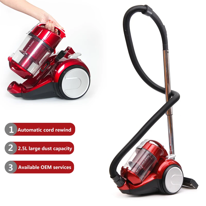 

2000 watt bagless tank vacuum cleaner Lightweight vacuum cleaner for carpets and hard floors