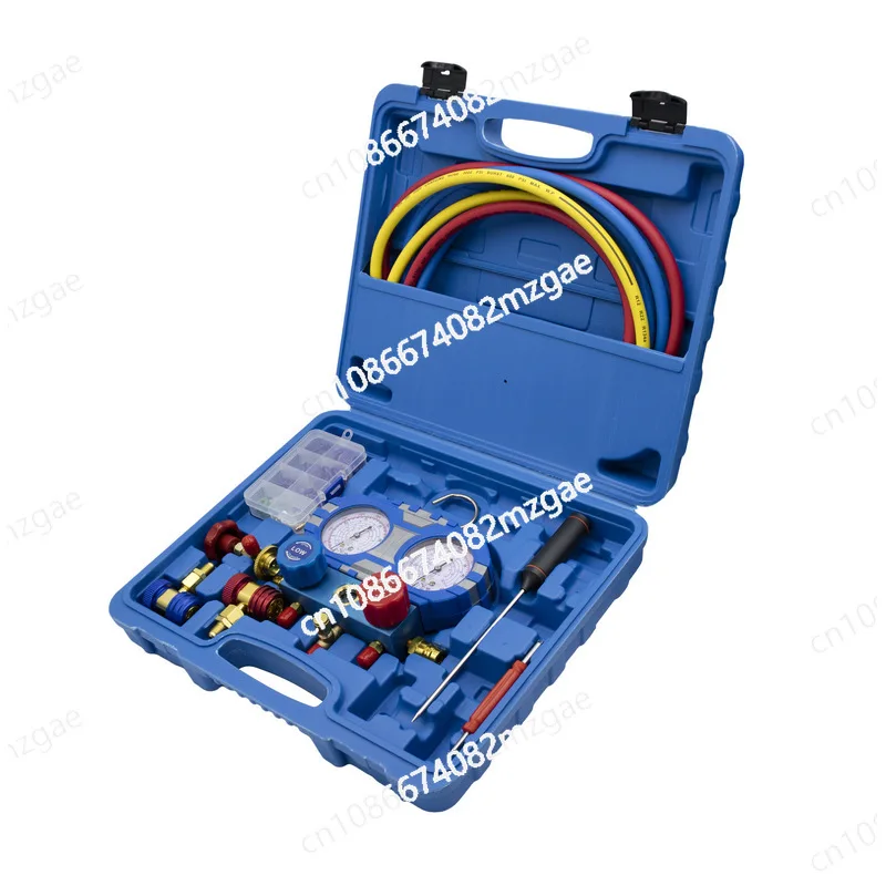 

Группа манометра фторида для бытового автомобильного кондиционера ZS-1003, манометр, жидкость для обслуживания кондиционера