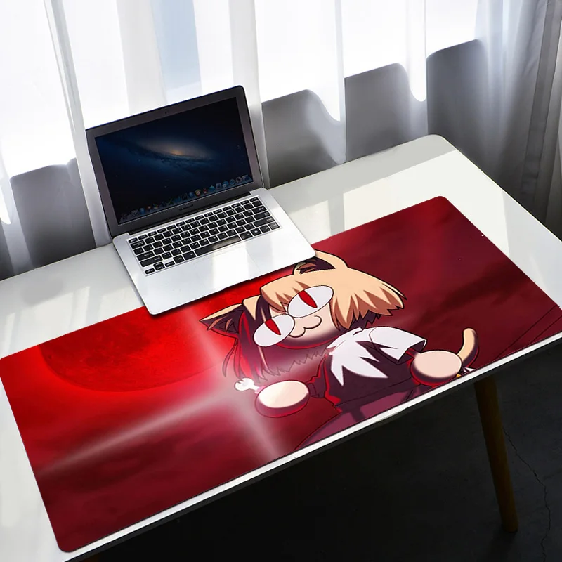 Neco-arc Gamer Cabinet Mouse Pad Anime Gaming Accessories Rubber Keyboard Office Tables Computer Desk Mat Carpet Mousepad