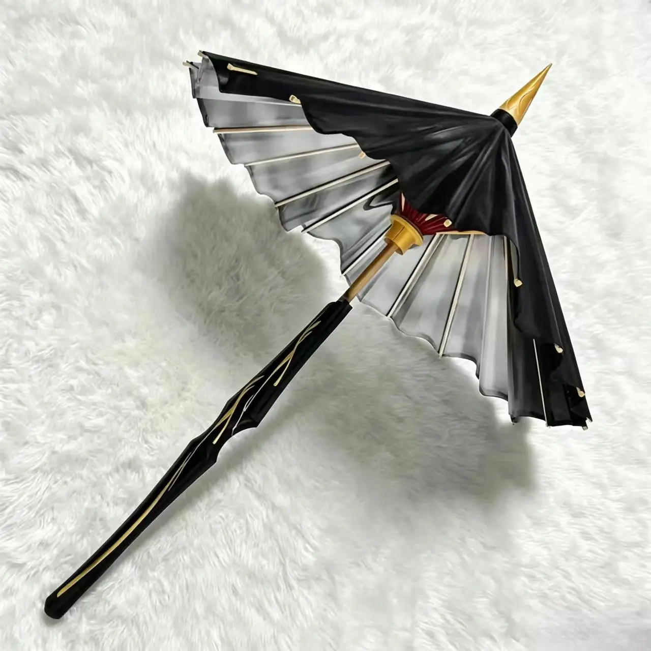YangyangXuanling Anime Wuthering Waves ‌Cosplay Cartoon Umbrellas Model Prop All-weather Umbrella Models Kit Accessories Gift