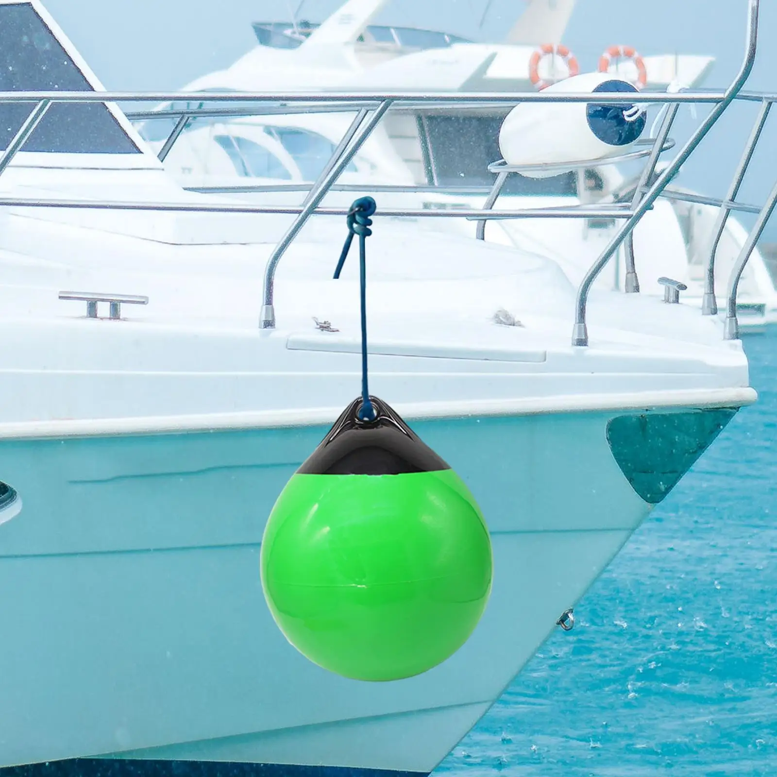 

PVC Boat Fender Ball Inflatable Protection Heavy Duty Aquaculture PVC Floating Ball Marine Mooring Buoy Boat Buoy Float