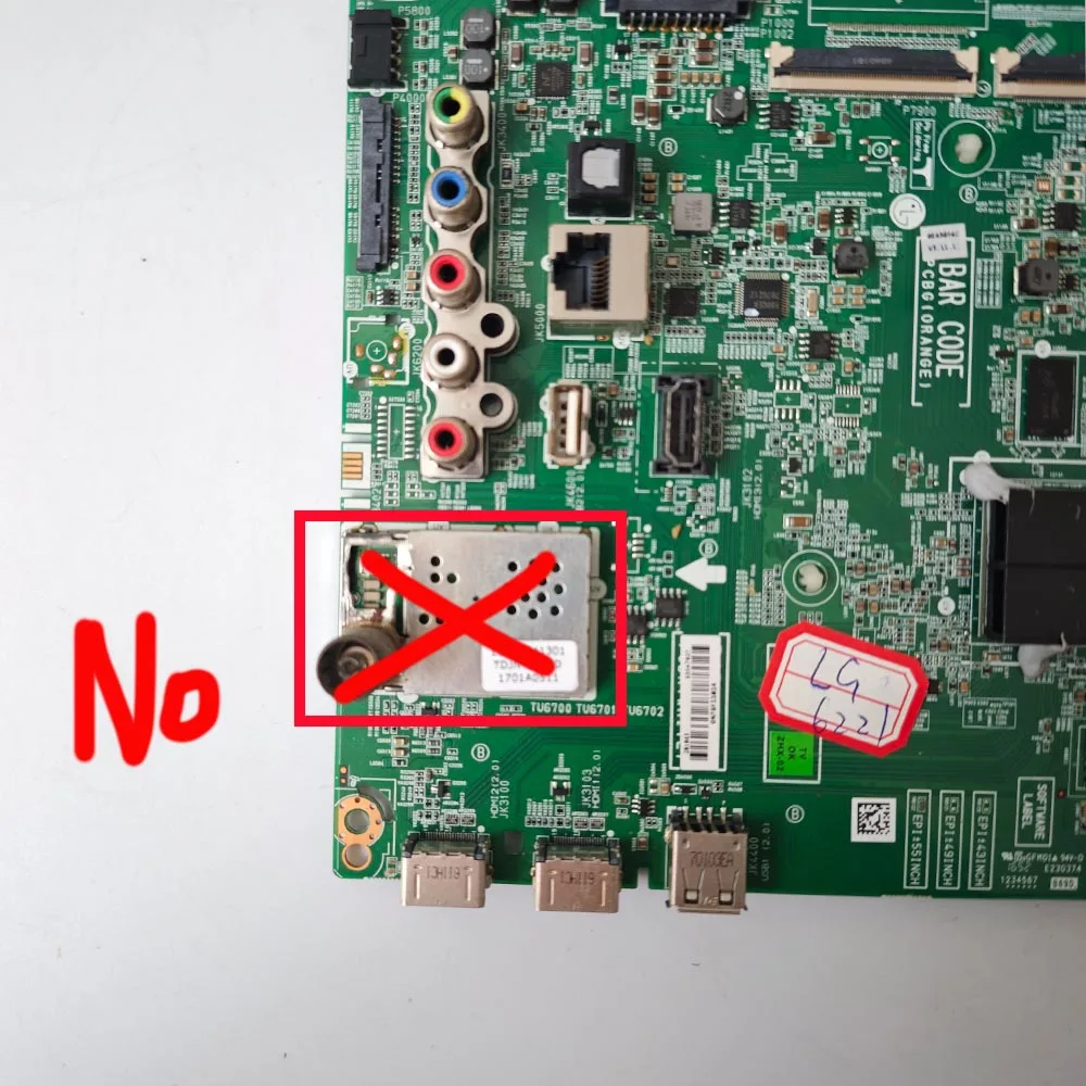 Płyta główna EAX66752804(1.2) EPI 55 cali płyta główna do 55UH6500-CB 55UH6500 ekran LC550EGG