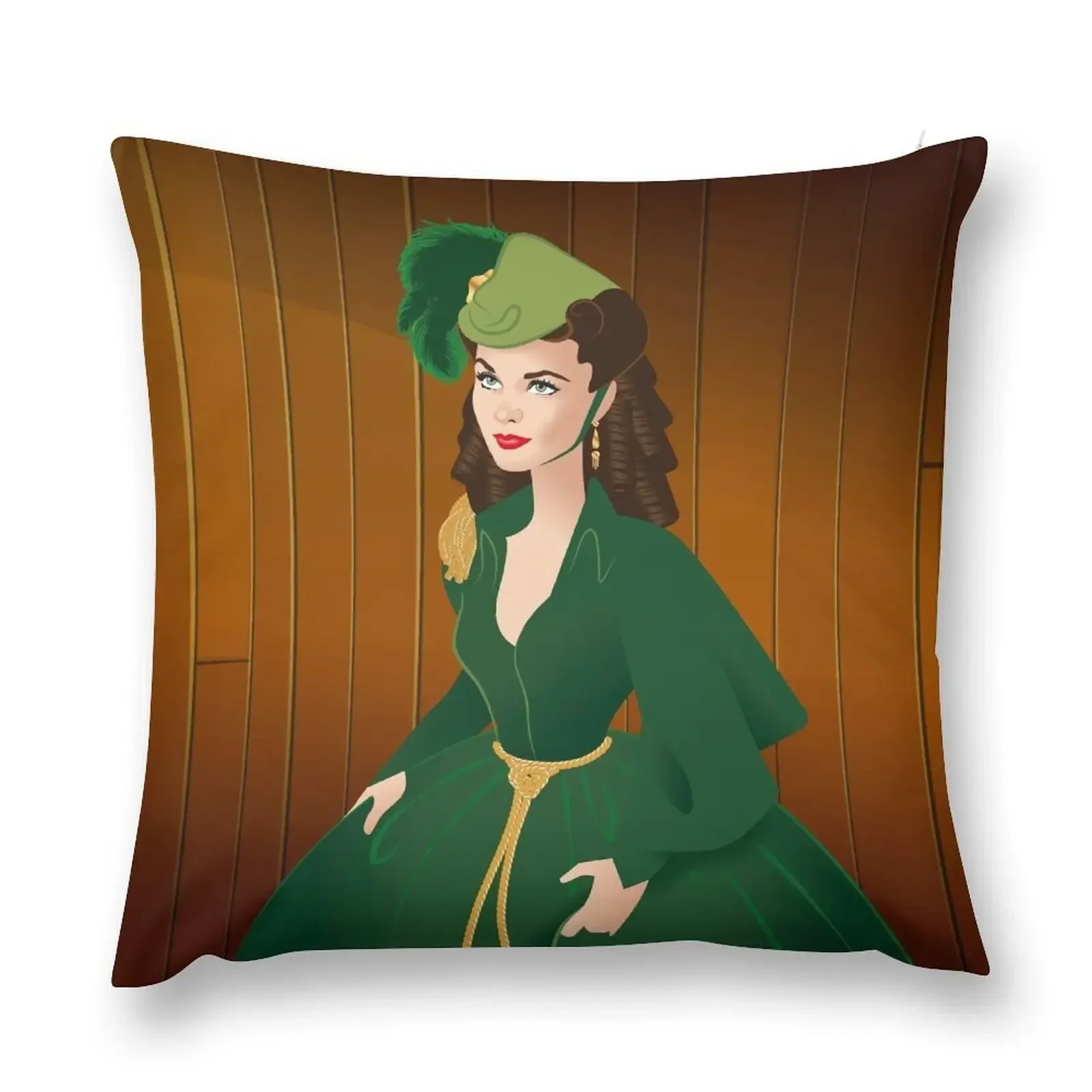 

Green Velvet Throw Pillow anime girl Custom Cushion Photo Bed pillowcases pillow pillowcase pillow
