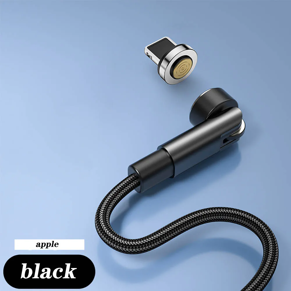 100 واط 7PIN كابل مغناطيسي التوصيل جولة سريع محول الشحن نصائح آيفون سامسونج هواوي Xiaomi الأحمر مي ممن لهم شاحن مغناطيسي المقابس