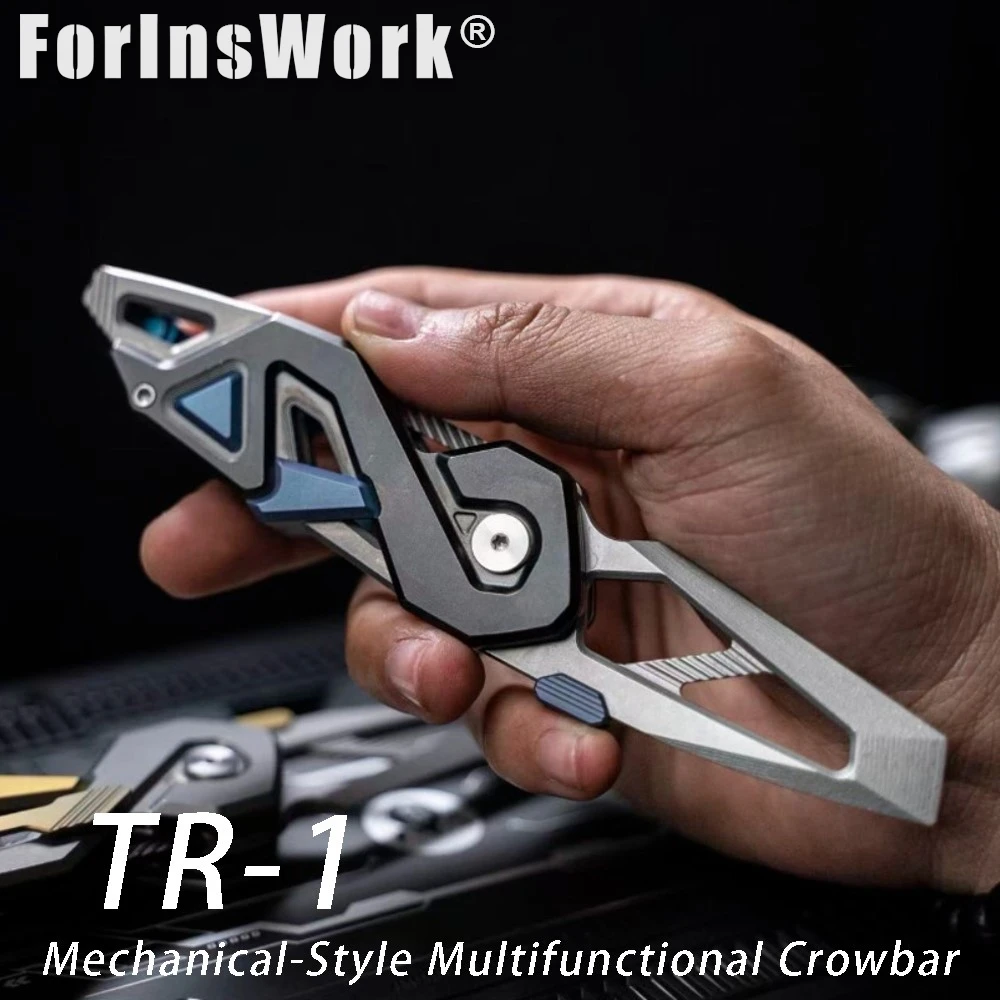 Tea Room EDC TR-1 Mechanical Pry Bar | Multi-Function Screwdriver, EDC Fidget Toy