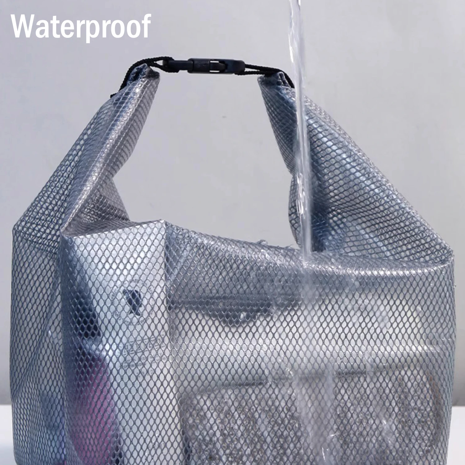 Large Capacity Waterproof Cosmetic Storage Bag Portable Travel Makeup Organizer Handbag for Traveling Carry-On Travel for Wome