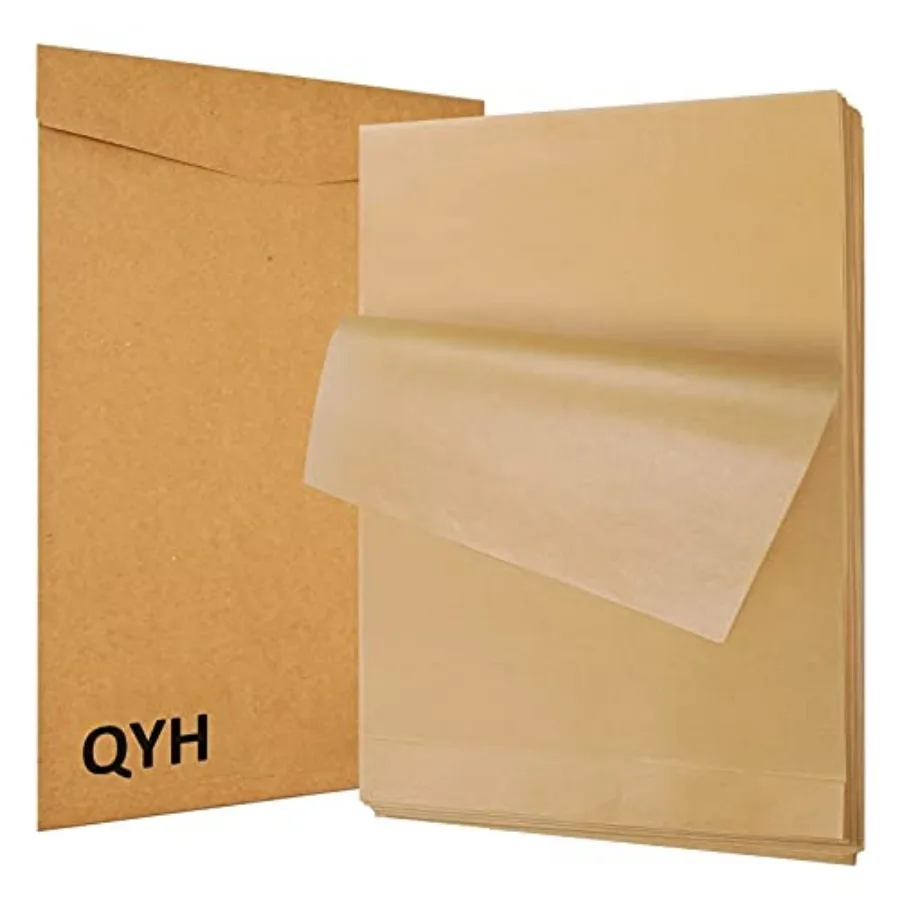 100 Pcs Parchment Paper Sheets for Baking, 8x12 Inch Unbleached, Precut Parchment Paper for Baking Cookies, Frying, Air Fryer,