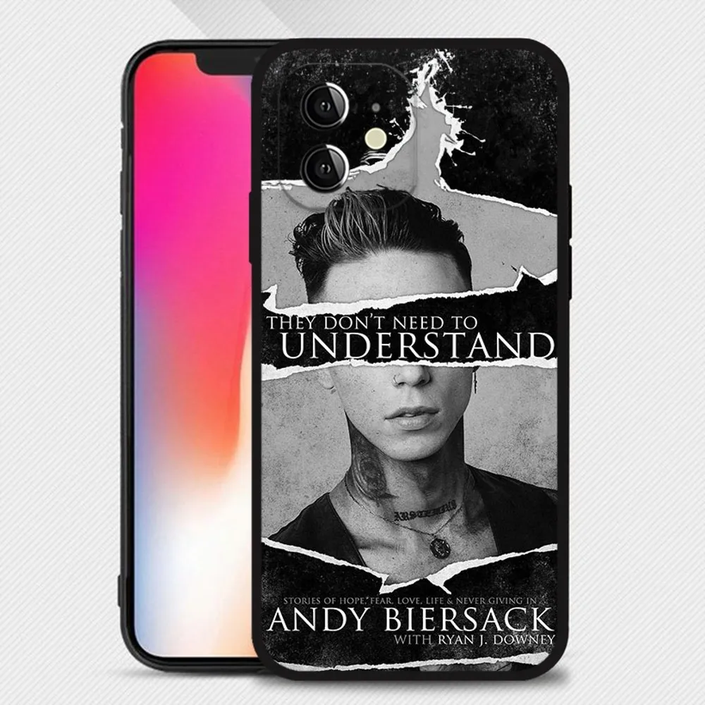 أندي بيرسك حجاب عرائس جراب هاتف ، BVB غطاء عصري لهاتف أيفون 15 ، 14 ، 13 ، 11 ، 12 برو ماكس ، XR ، X ، Xs ، ميني 8 بلس ، سي ،