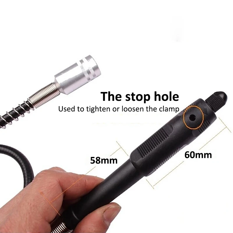 1M High Quality Soft Shaft Electric Mill Accessories Engraving Machine Extension Line Soft Shaft Long Flexible Thread 18x1.5mm