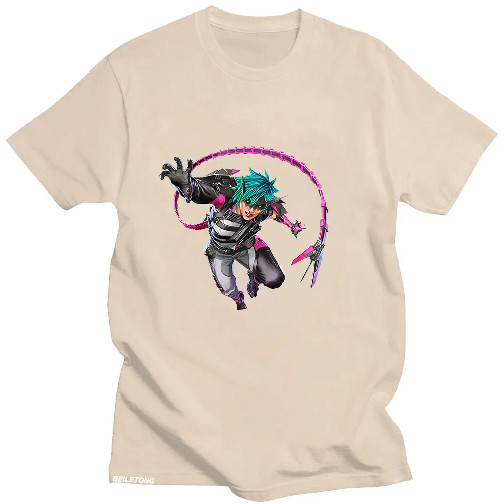 Cartoon Harajuku Anime T-shirt Apex Legends Summer Cotton Tee-shirt Funko Pop Aesthetic O-neck Tshirt Sudaderas Fashion Clothes image 5