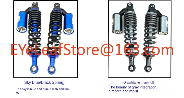 Electric Toy Motorcycle Electric Car Rear Shock Absorber Oil Pressure Nitrogen Airbag Damping Modification Rear Shock Absorber