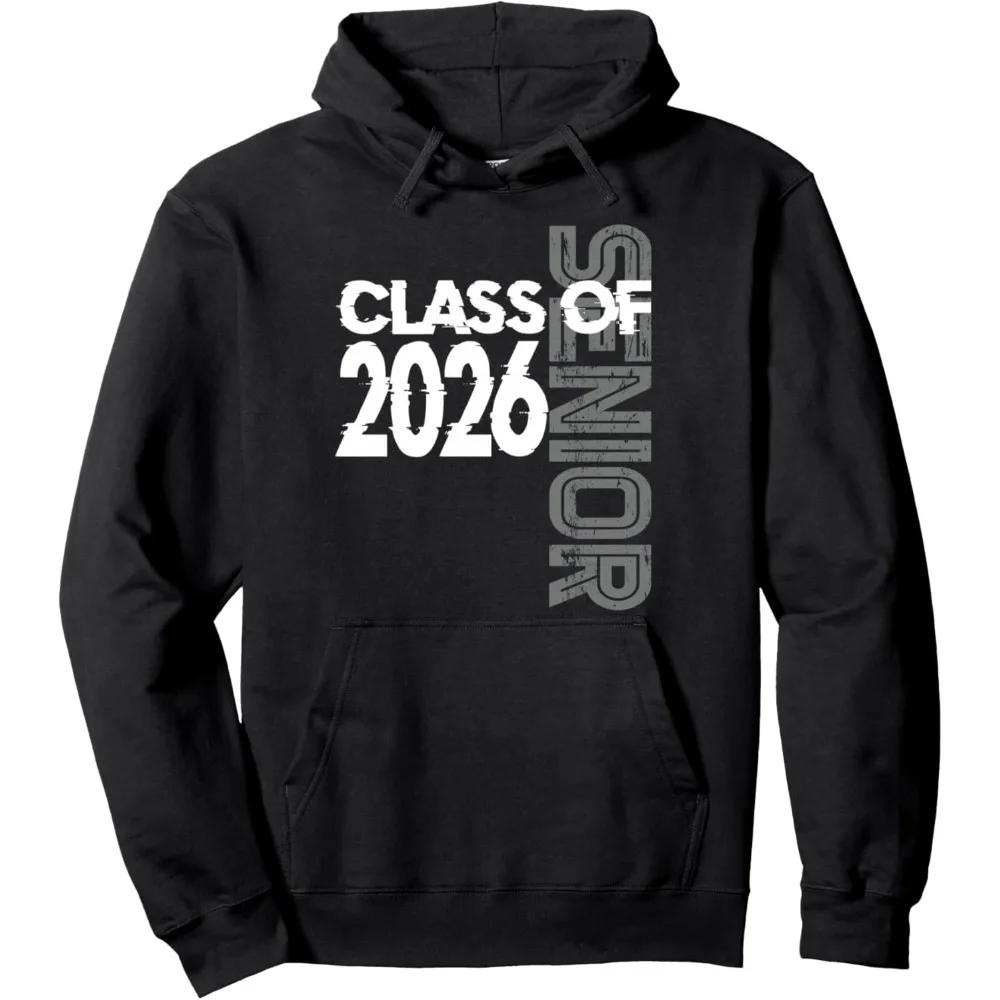 Senior 2026 Klasse von 2026 für College High School Pullover Hoodie Abschlussfeier Kleidung Klassenkamerad Party Kleidung Männer Hoodie
