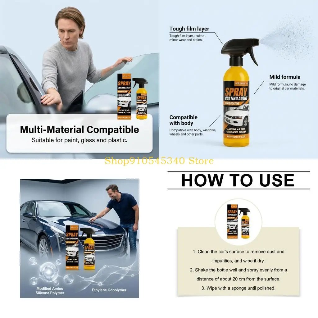 U2JA Car Paint Coating Sprayer With Long Lasting Effect