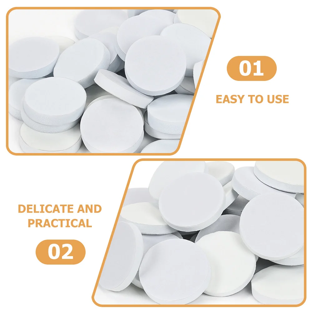 

50Pcs Nail Grinding Pads Strong Adhesion Polishing Discs for Natural Artificial Nails Finish Nail Care Kit Supplies