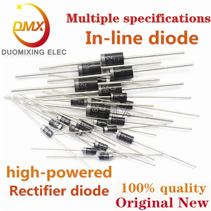 200PCS 10A10 6A10 BYV26D RU4A SB560 SR5100 HER302 SR240 HER308 Rectifier diode 1OA1O 6A1O I0AI0