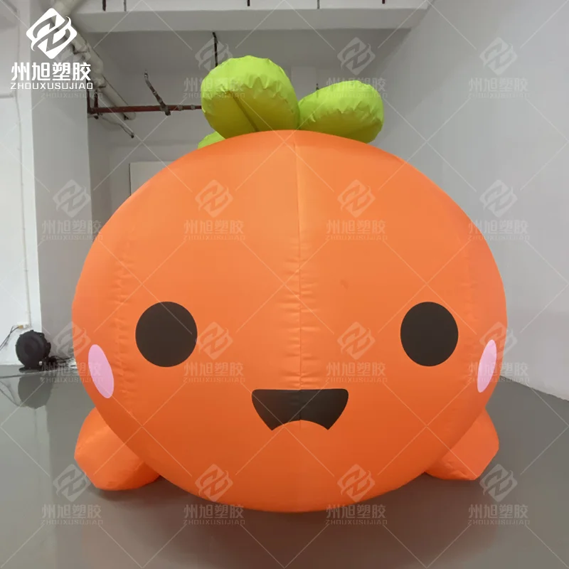 

Надувная рекламная декорация на заказ: мультяшный надувной хурмовый фрукт для оформления мероприятий на открытом воздухе и в торговых центрах