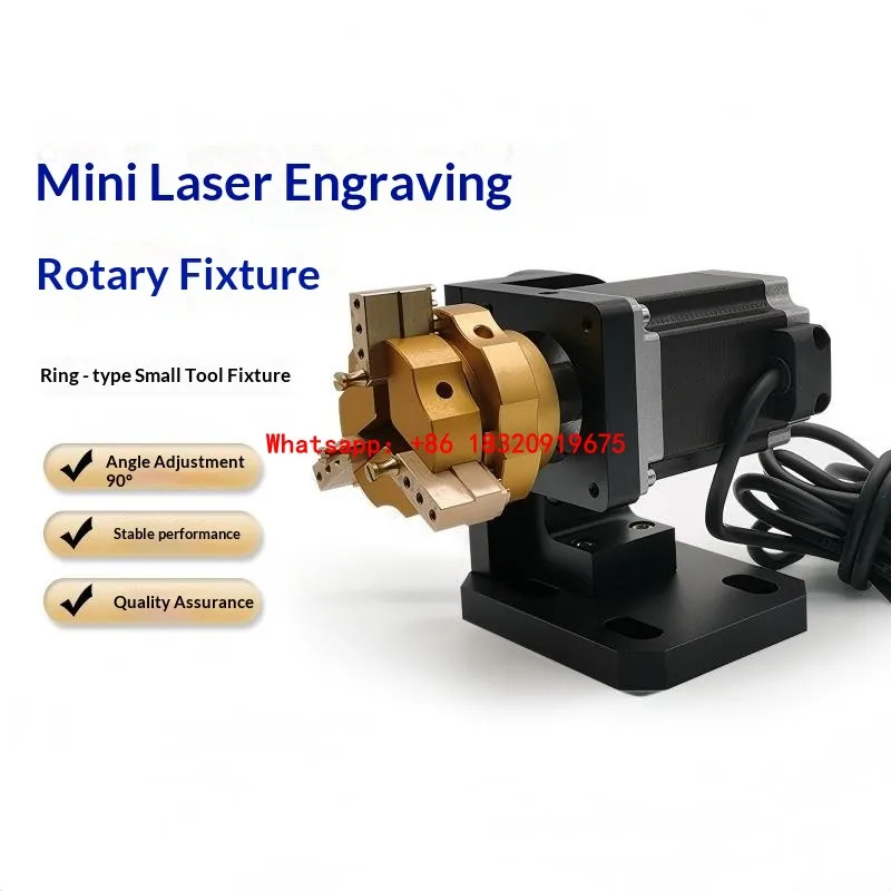 Cyclmotion Rotary stage/axis for marking and engraving machines – fixture for rings and jewelry