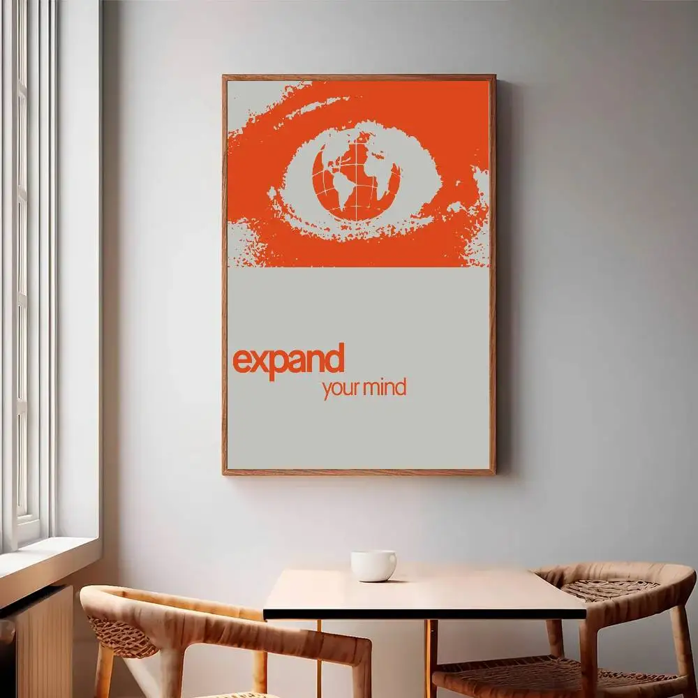 Expand your mind Poster Paper Print Home Living Room Bedroom Entrance Bar Cafe Art Painting Decoration