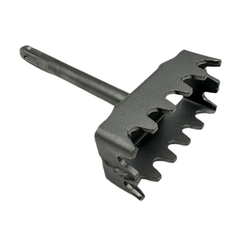 

Drywall Outlet Cutter Electrical Box Hole Punch Tool Precision Socket Slot Hole Saw Steel Rectangular Ergonomic For Oscillating