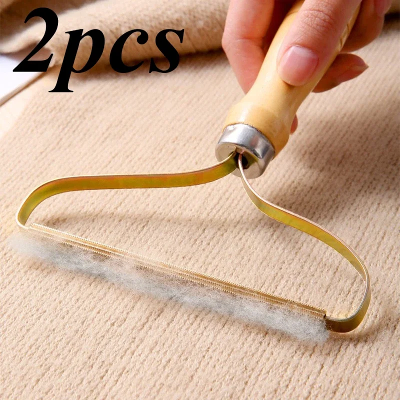 2pcs Portable Lint Remover for Clothing Fuzz Fabric Shaver Fluff Pellet Fur Remover Carpet Woolen Coat Clothes Cleaning Tools