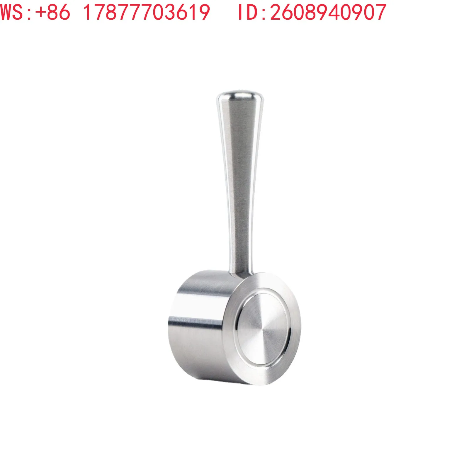 Coffee steam knob with external pull rod made of stainless steel