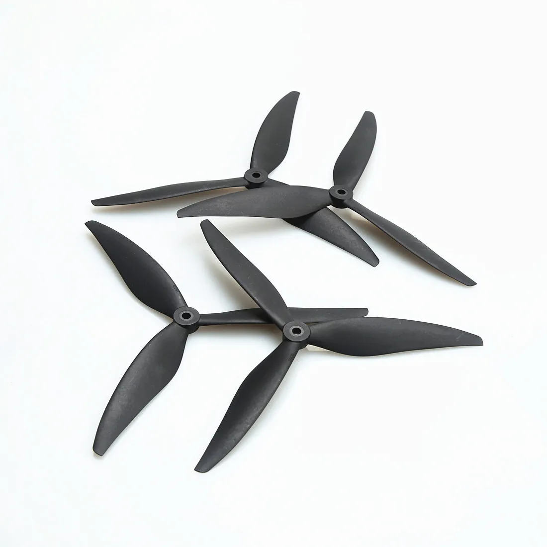 2Pairs Tracker 7X4X3 8X4X3 9X4.5X3 7040 8040 9045 7/8/9 Inch 3-Blade Propeller Fiberglass Nylon for FPV RC Drone