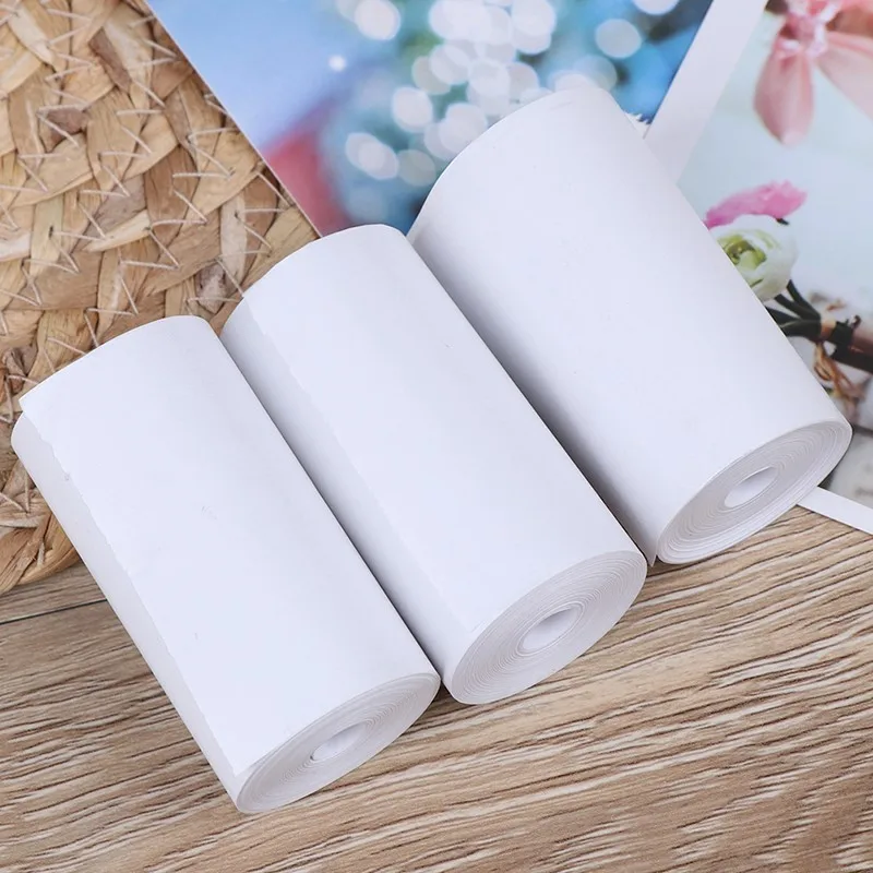 1 Roll 57*30mm Thermal Paper Color White for Children Camera Instant Printer Kids Camera Printing Paper Replacement Accessories