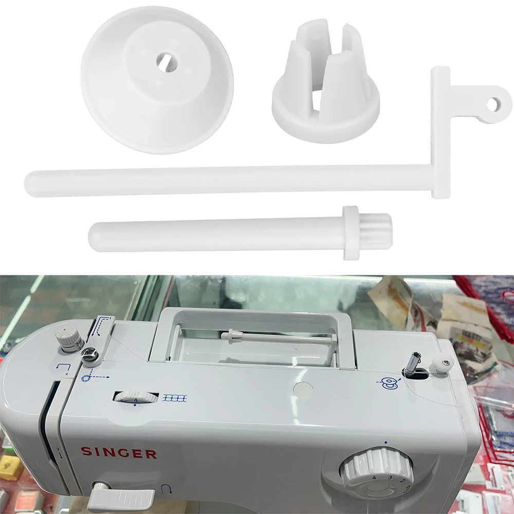 4 teile/satz Spool Pin Cap Set Ersatz Spool Cap Kompatibel mit Nähmaschine Hilfs für Nähmaschine Teile Zubehör