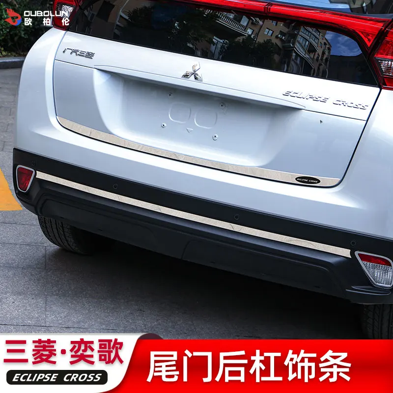 

Автомобильные аксессуары для Mitsubishi Eclipse Cross 2017, 2018, 2019, 2020, 2021, крышка ручки задней двери багажника, обшивка задних ворот, ободок, Молдинг
